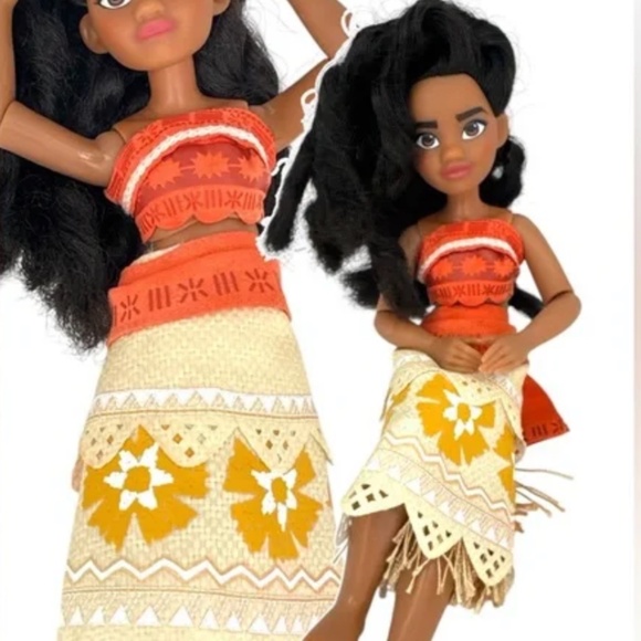 Moana Disney Store doll - super detailed real grass skirt Disney princess - Picture 2 of 3